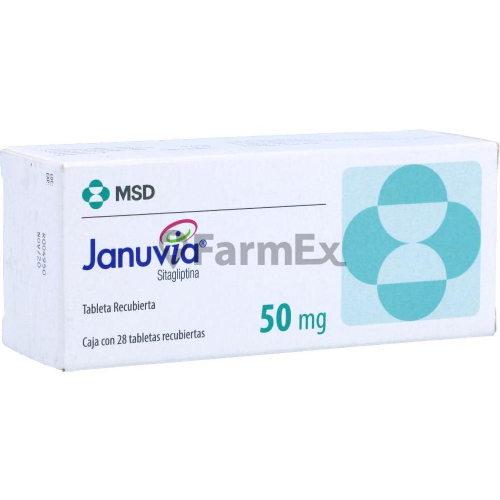 Januvia 50 mg x 28 comprimidos MSD